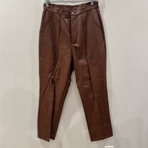 Chic Women's Brown Trousers